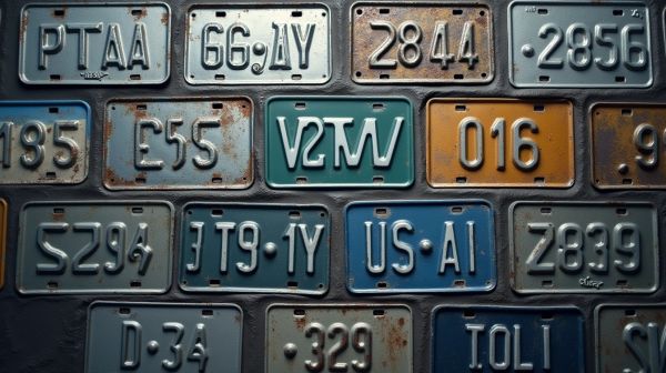 Les types de plaques d'immatriculation : exploration des options disponibles