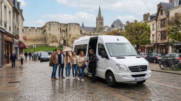Louez un minibus à Caen pour vos déplacements en groupe