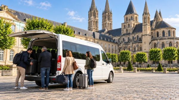 Réservez un minibus à Caen pour vos voyages en groupe